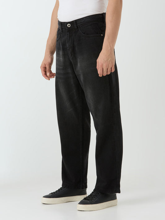TCI Urban Black Straight Cut Jeans – Casual & Smart Wear