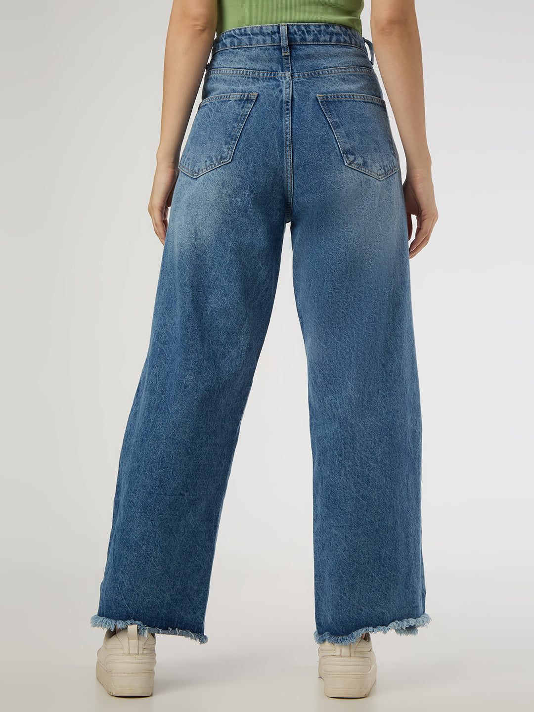 Cefalu side slit jeans modern-retro