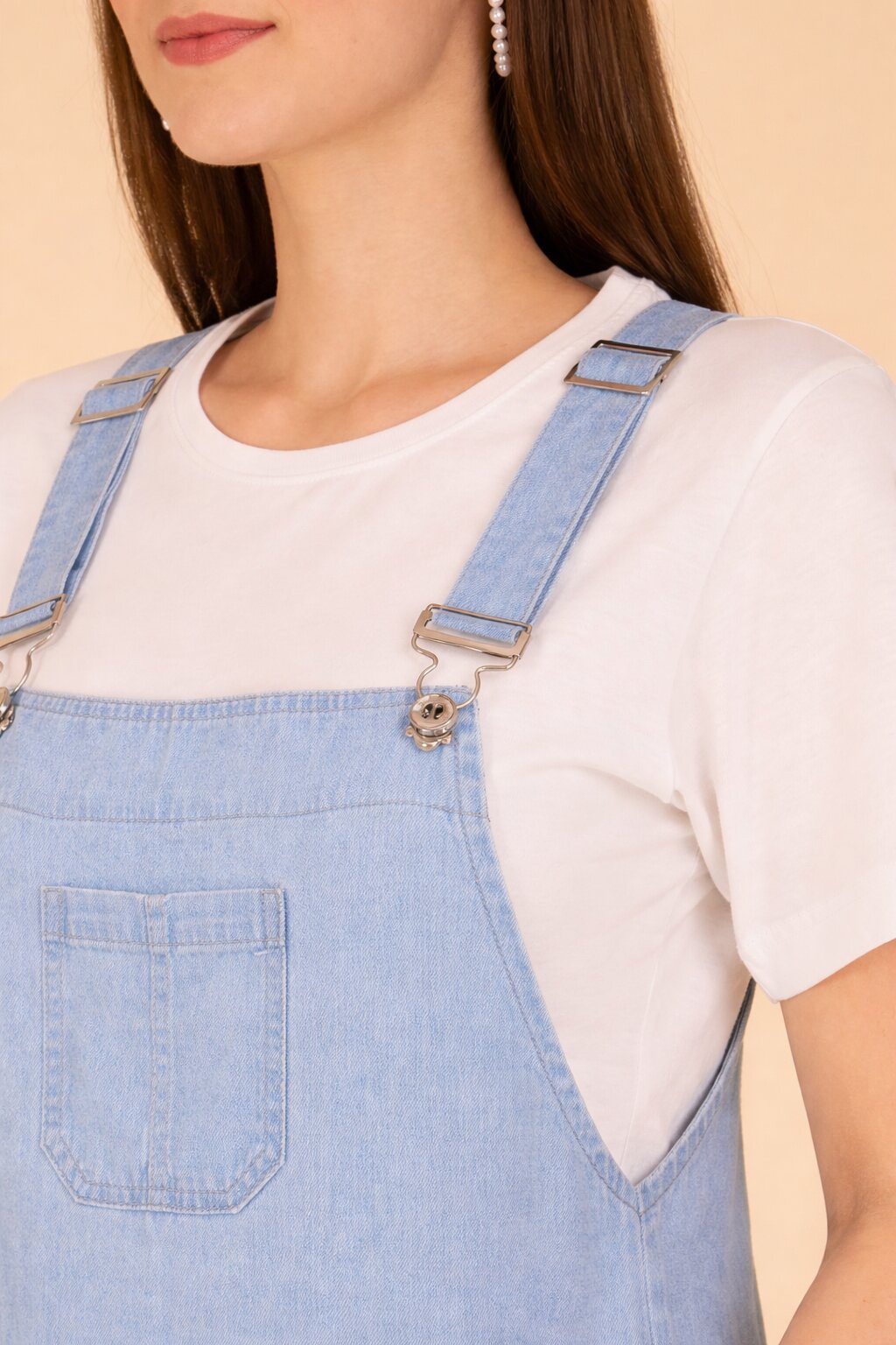 WOMEN’S DENIM DUNGAREE DRESS – CASUAL & TRENDY