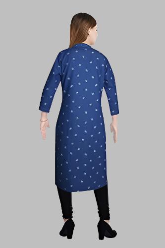 Cefalu Women Printed Cotton blend Kurtis