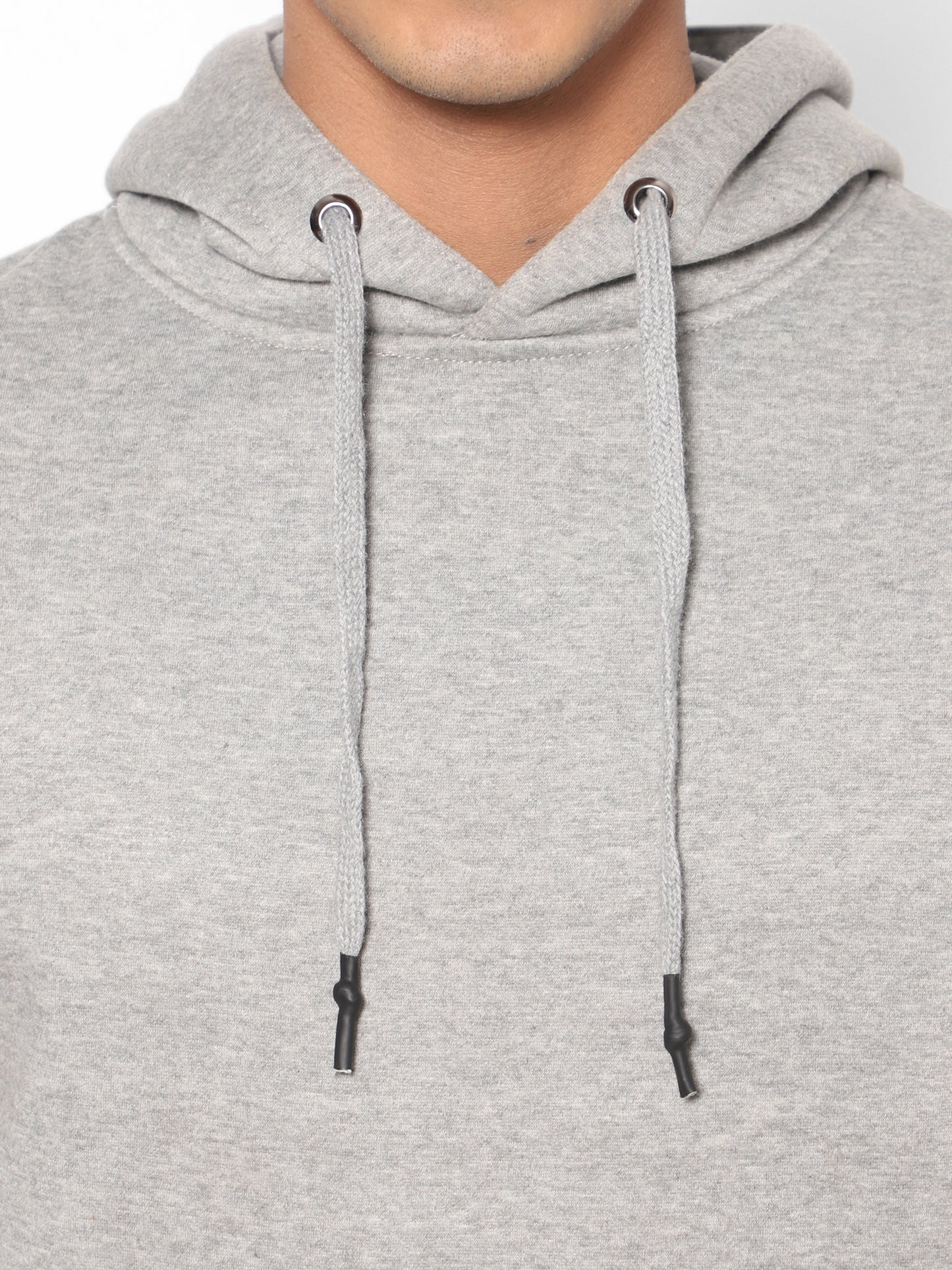 True Colors of India®️ (TCI) Men Grey Regular cotton Hoodies