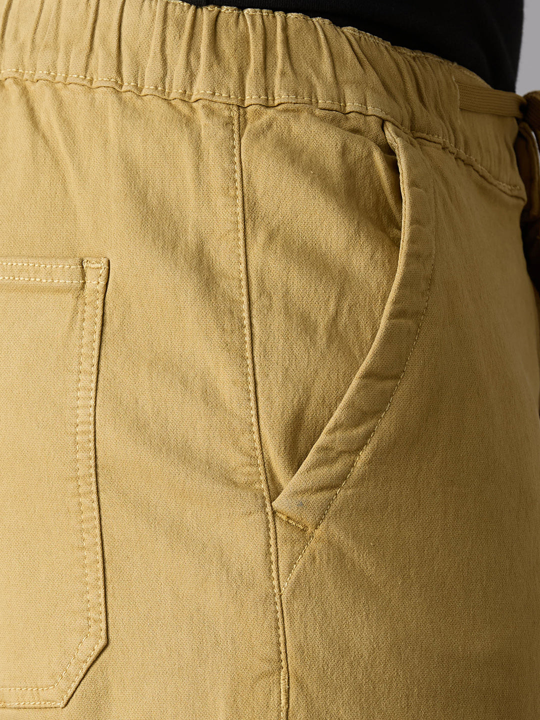 TCI Men Khaki Cargo Pants