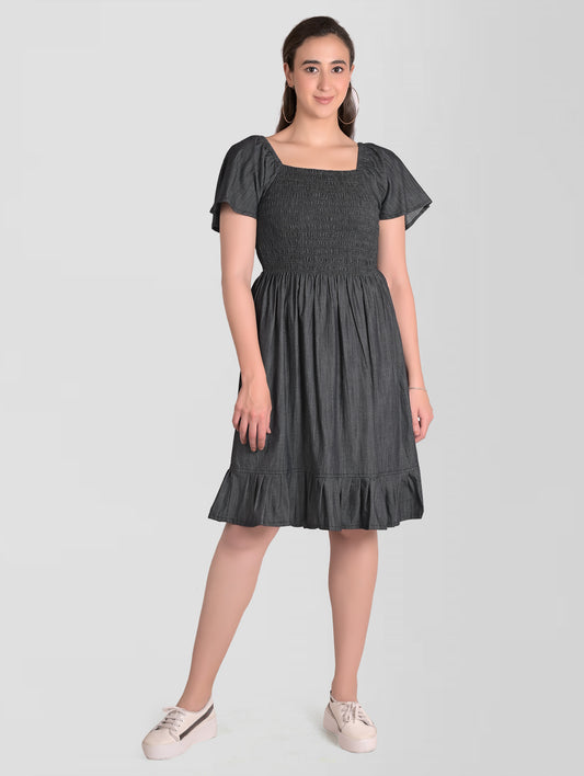 Smocked cotton Dress