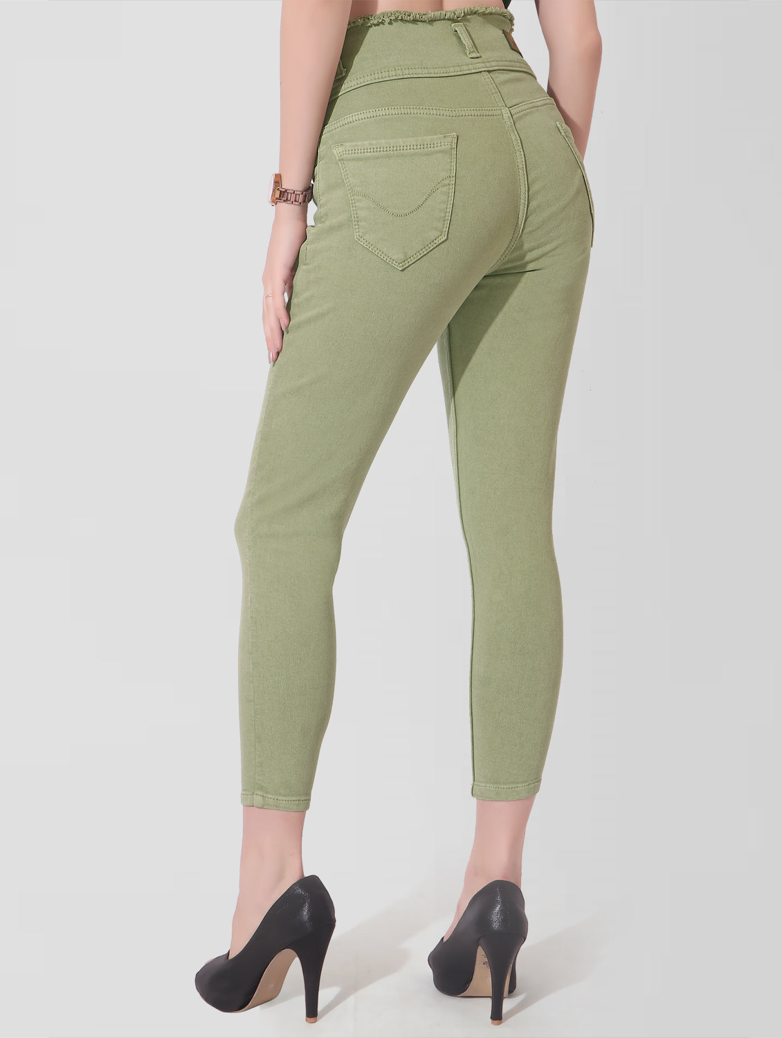 Cefalu®️ Women Skinny Fit Pista Jeans