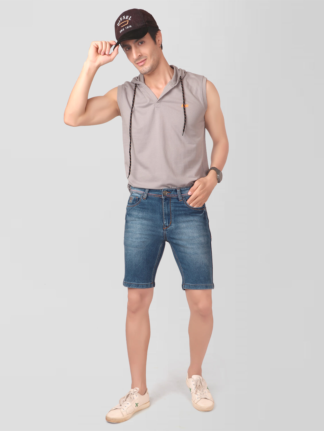 True Colors of India®️ (TCI) Men Blue Regular Shorts