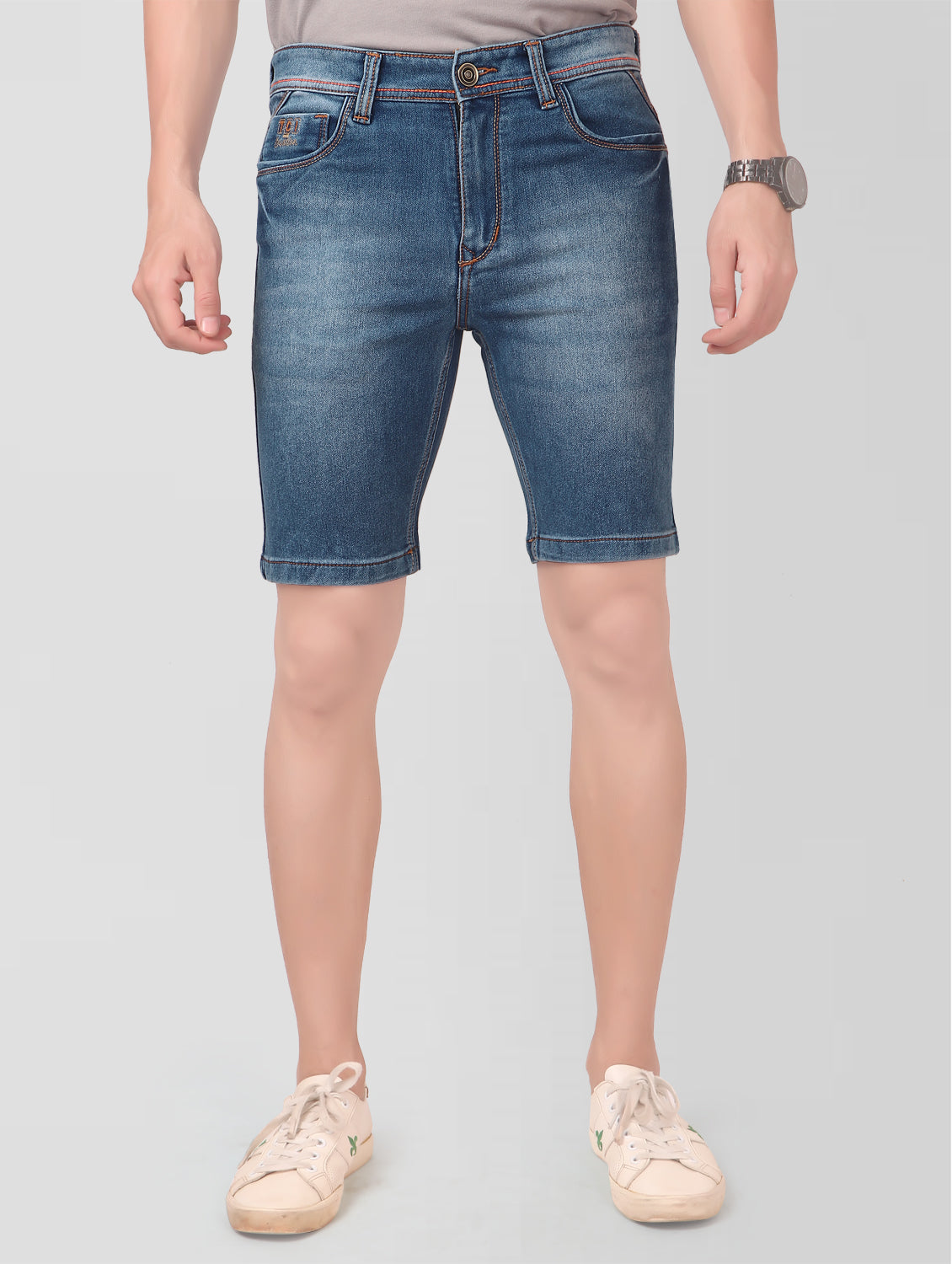 True Colors of India®️ (TCI) Men Blue Regular Shorts