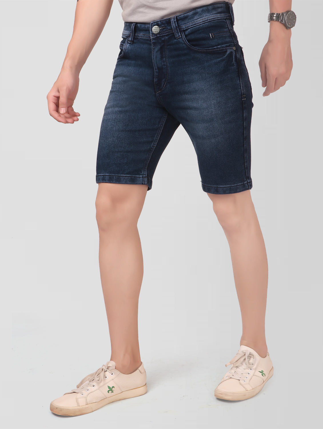 True Colors of India®️ (TCI) Men Dark Blue Regular Shorts