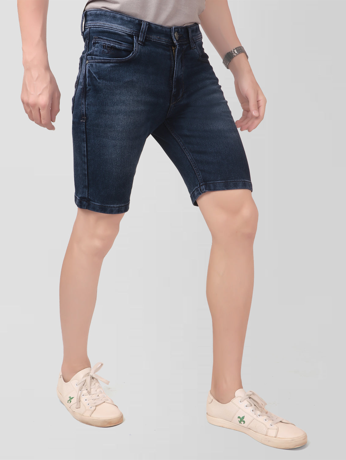 True Colors of India®️ (TCI) Men Dark Blue Regular Shorts