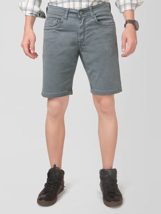 True Colors of India®️ (TCI) Men Grey Regular Shorts