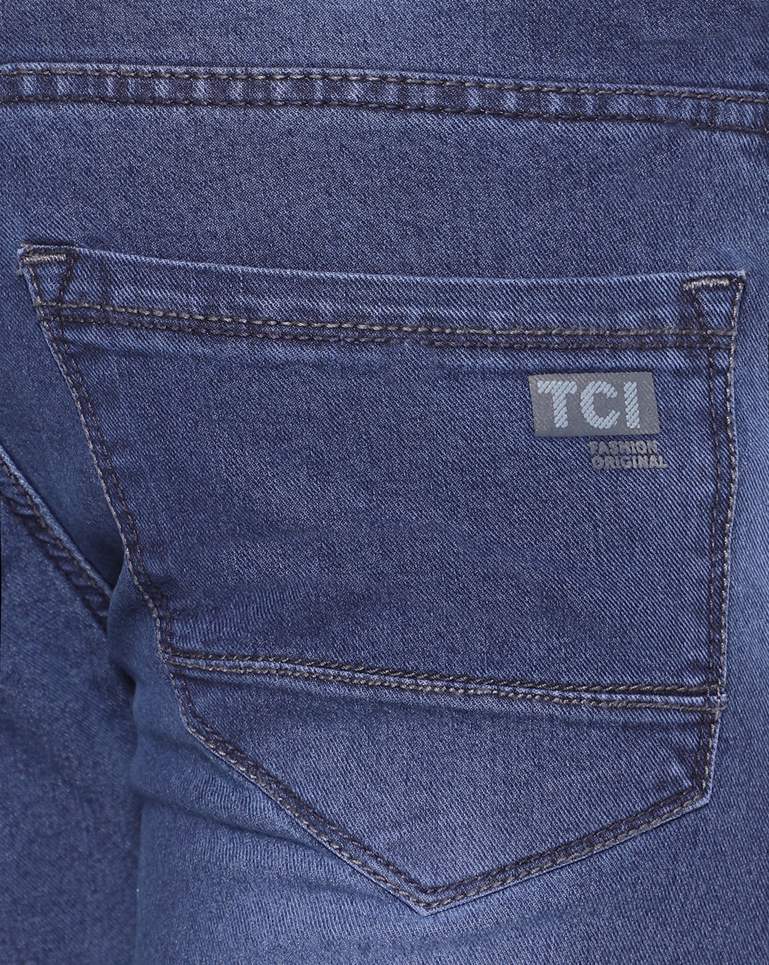 True Colors of India®️ (TCI) Men Ink Blue Denim Jeans