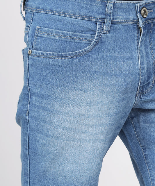 Close-up of the soft 3/1 cotton-poly fabric of TCI Men’s Shorts.