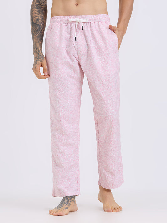 Cefalu Men Pink Pyjamas
