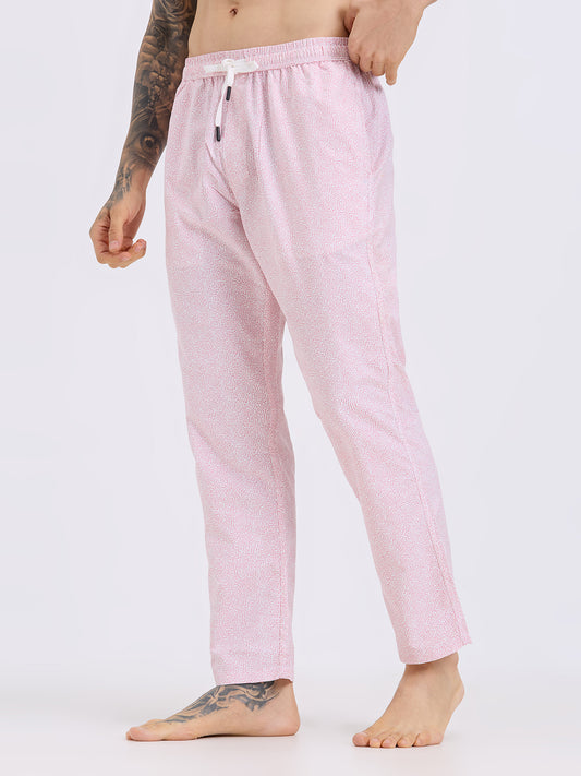 Cefalu Men Pink Pyjamas